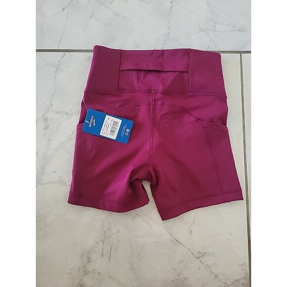 Brooks Women's Method 5" Short Tight Running Athletic Shorts Boysenberry Small - Picture 9 of 9
